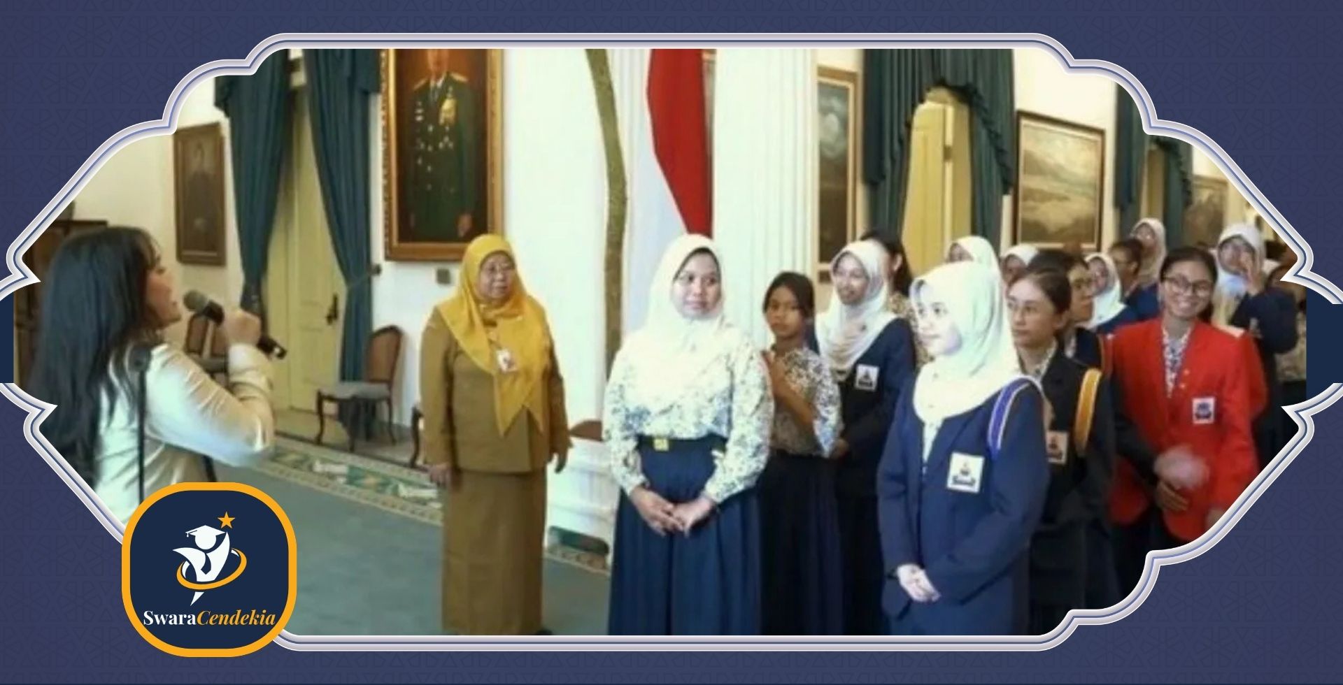 251 Pelajar Jelajahi Istana untuk Belajar Sejarah dan Tata Kelola Pemerintah